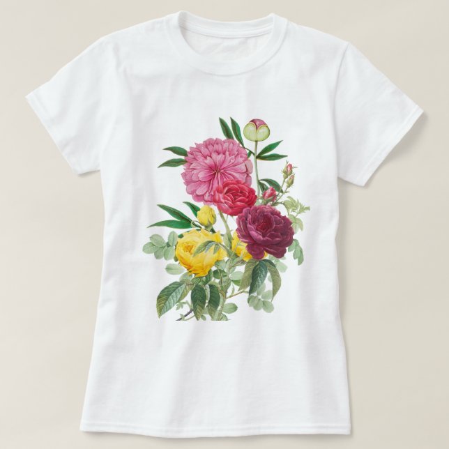 Camiseta Buquê Floral (Frente do Design)