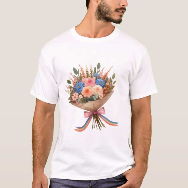Camiseta Buquê lgbt da ventoinha (Frente)