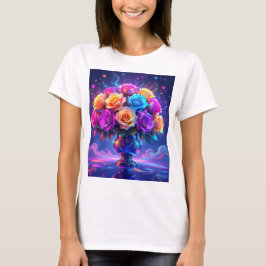 Camiseta Buquê Vibrante