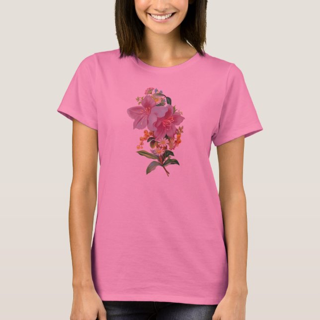 Camiseta Buquê Vintage (Frente)