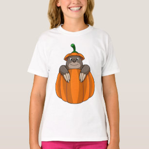 Camiseta Buraco com Abóbora