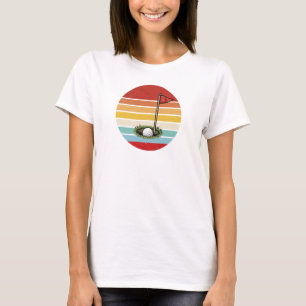 Camiseta Buraco de Bola de Golfe Vintage