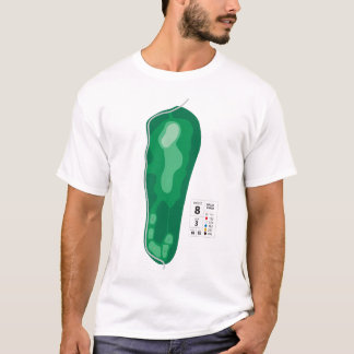 Camiseta Buraco de golfe nº 8