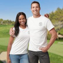 Buraco em Um de Golfe Clássico Moderno Personaliza