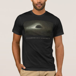 Camiseta Buraco Negro de Jean-Pierre Luminet (1979)