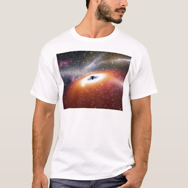 Camiseta Buraco Negro Massivo da NASA (Frente)