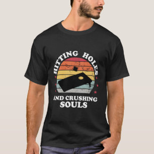 Camiseta Buracos E Almas Esmagadores Engraçados