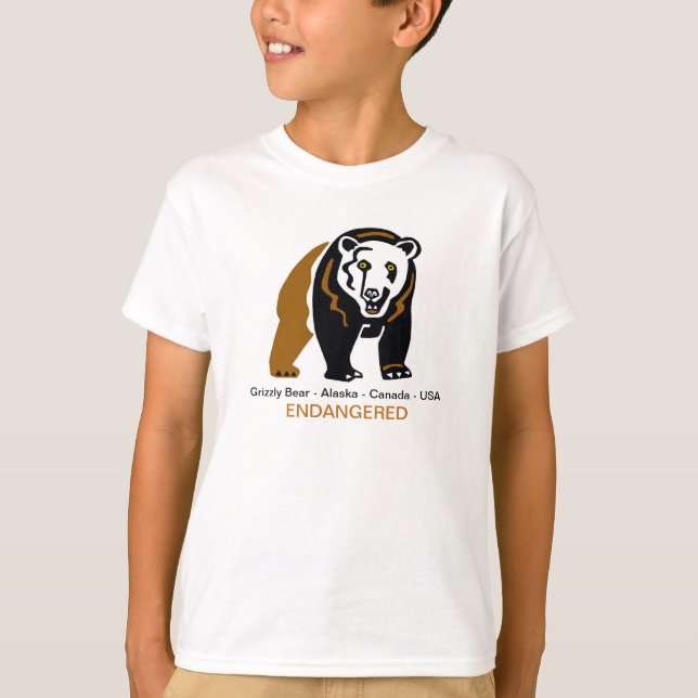Camiseta BURACOS GRIZES - Imagem animal ameaçada (Frente)