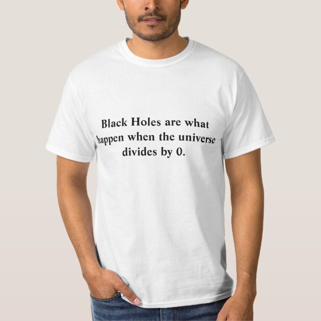 Camiseta Buracos negros (Frente)