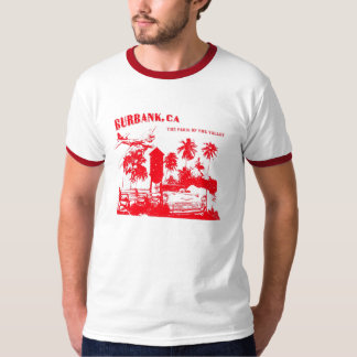 Camiseta Burbank, Paris do vale (vermelho)