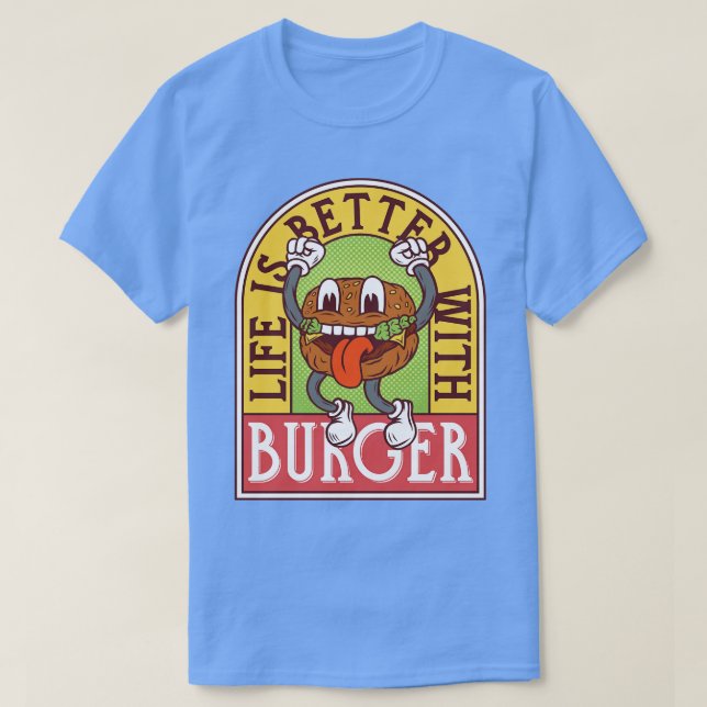 Camiseta Burger (Frente do Design)