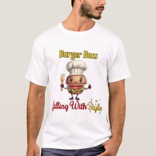 Camiseta Burger Boss Grelha com Estilo