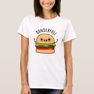 Camiseta Burger Burger Bun Pun Engraçado