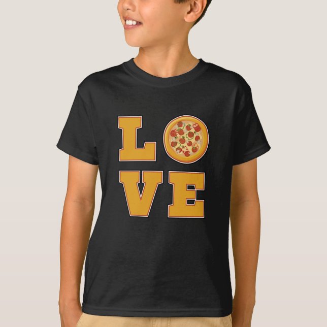 Camiseta Burger Burger Cheie Engraçado Pizza Engraçada Coma (Frente)