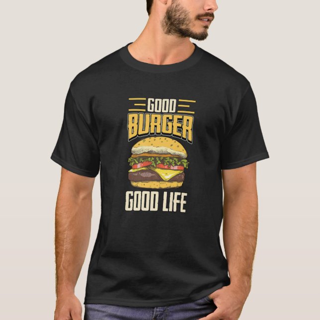 Camiseta Burger Cheeseburger Paper Burger Press, Burger Bel (Frente)