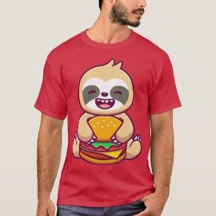 Camiseta Burger de Comida de Lã