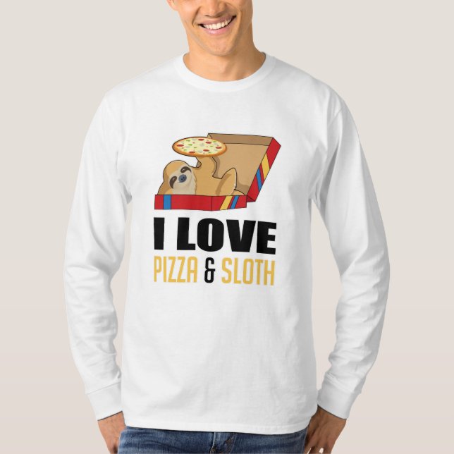 Camiseta Burger De Comida Rápida Pizza Engraçada Coma Prese (Frente)