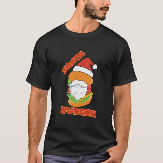 Camiseta Burger de papais noeis (Frente)