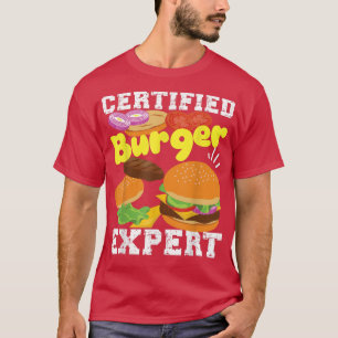 Camiseta Burger Epert Cheeseburger certificado