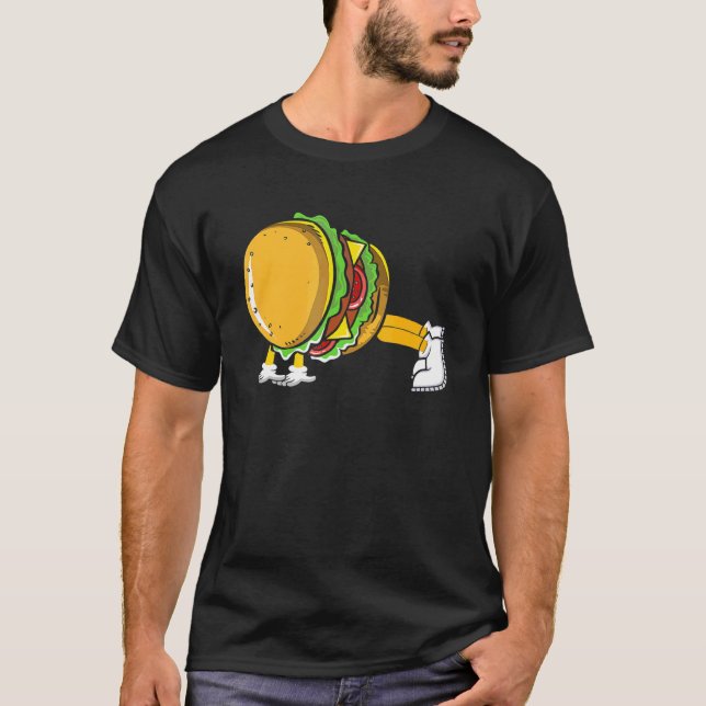 Camiseta Burger Fazer Empurre Ups Malhação de criação de ar (Frente)