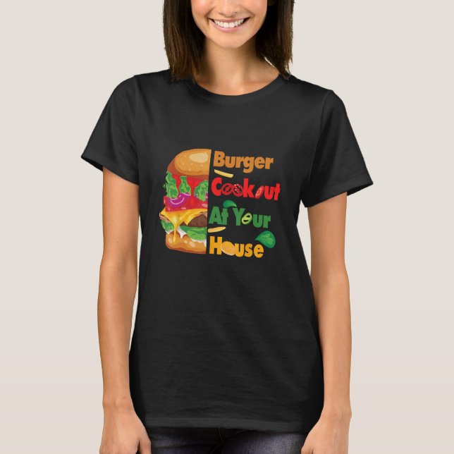 Camiseta Burger Food Day Hamburger Burger Food Day  Perfect (Frente)