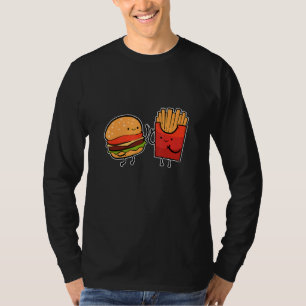 Camiseta Burger Fries Foodie E Flirt