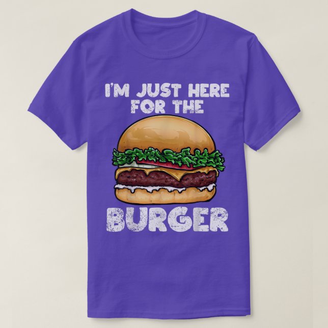 Camiseta Burger Hamburger Comida Rápida (Frente do Design)