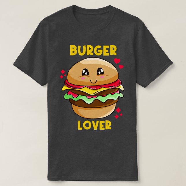Camiseta Burger Lover (Frente do Design)