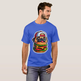 CAMISETA BURGER LOVING PUG 3