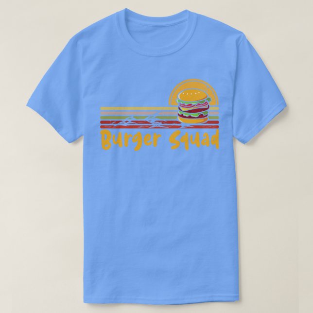 Camiseta Burger Squad Cheeseburger Burger (Frente do Design)