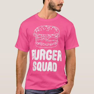 Camiseta Burger Squad Hamburger Cheeseburger Lover Foo Boni