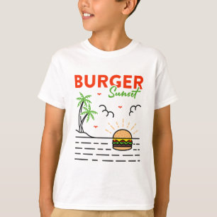 Camiseta Burger Sunset