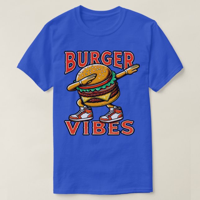 Camiseta Burger Vibes (Frente do Design)