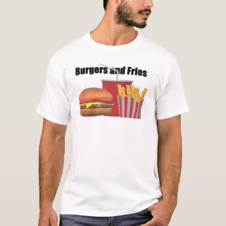 Camiseta Burgers e Fries