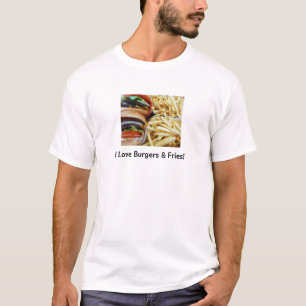 Camiseta Burgers em Fries