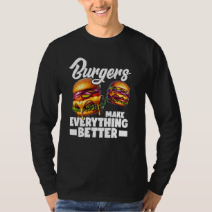 Camiseta Burgers tornam tudo melhor