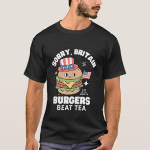 Camiseta Burgers vencem chá