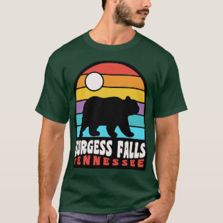 Camiseta Burgess Falls State Park Fazendo Hiking No Urso Do