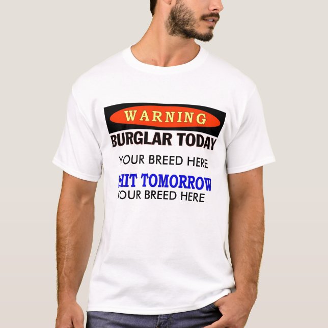 CAMISETA BURGLAR HOJE (Frente)
