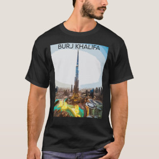 Camiseta Burj Khalifa Classic T-Shirt