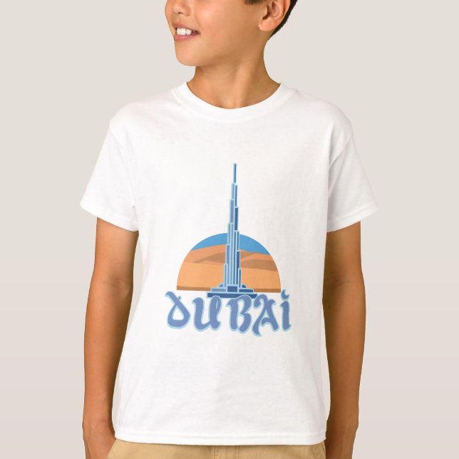 Camiseta Burj Khalifa Dubai (Frente)