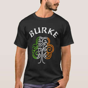 Camiseta Burke Irish Family Name