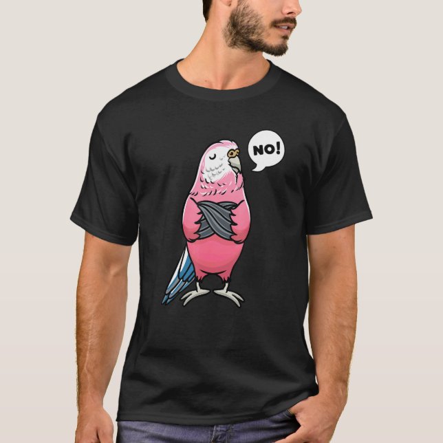 Camiseta Burke, Parrot Bird Parakeet 3 (Frente)