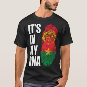 Camiseta Burkina Faso E Quirguistão Misturam Bandeira Heran