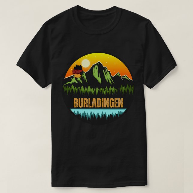 Camiseta Burladingen, Alemanha (Frente do Design)