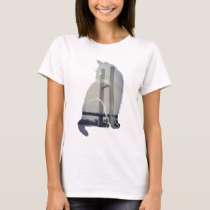 Camiseta Burlington Iowa Cat
