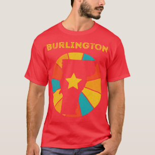 Camiseta Burlington Vermont Vintage Afetou Souvenir 1
