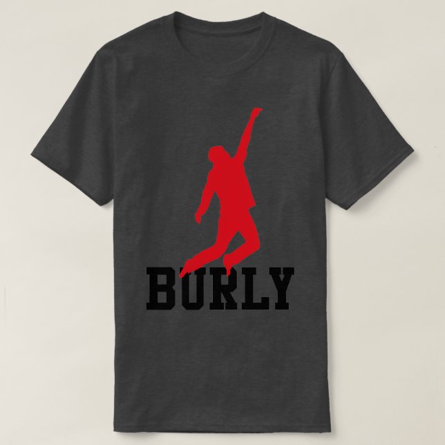 Camiseta Burly Rock Subindo (Frente do Design)