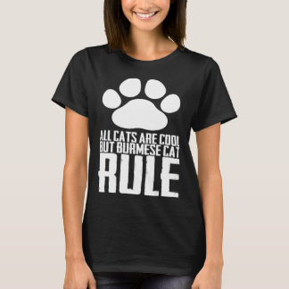 Camiseta Burmese  Burmeses  Burmese cats