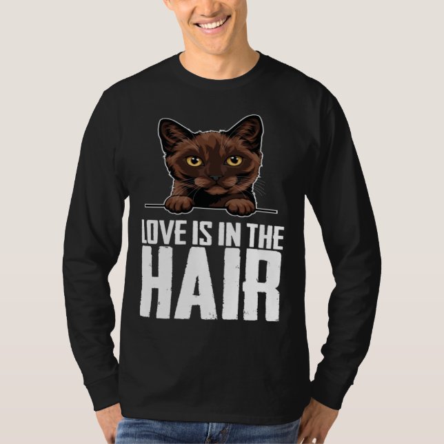 Camiseta Burmese cat  Burmese dad  Burmese  1 (Frente)